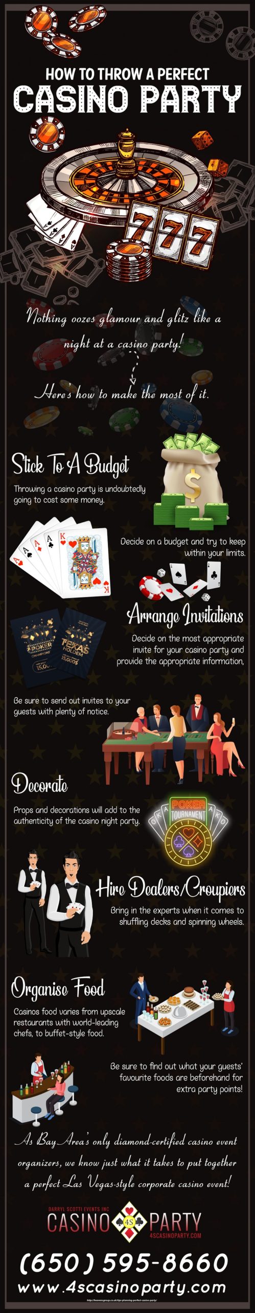 perfect casino party tips